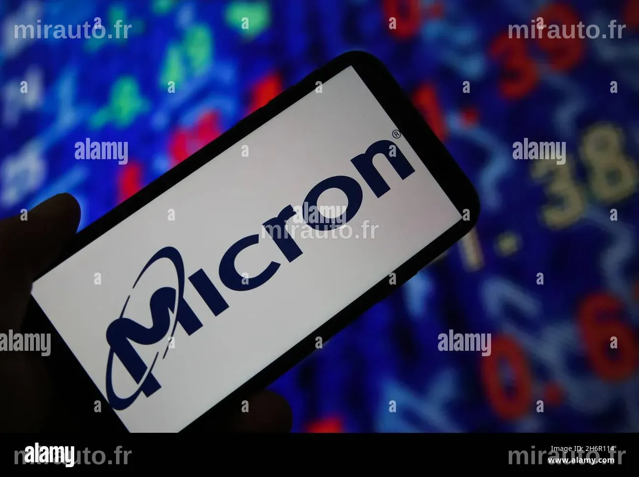Micron Technology en baisse de 1,18 % : une journée difficile sur le marché