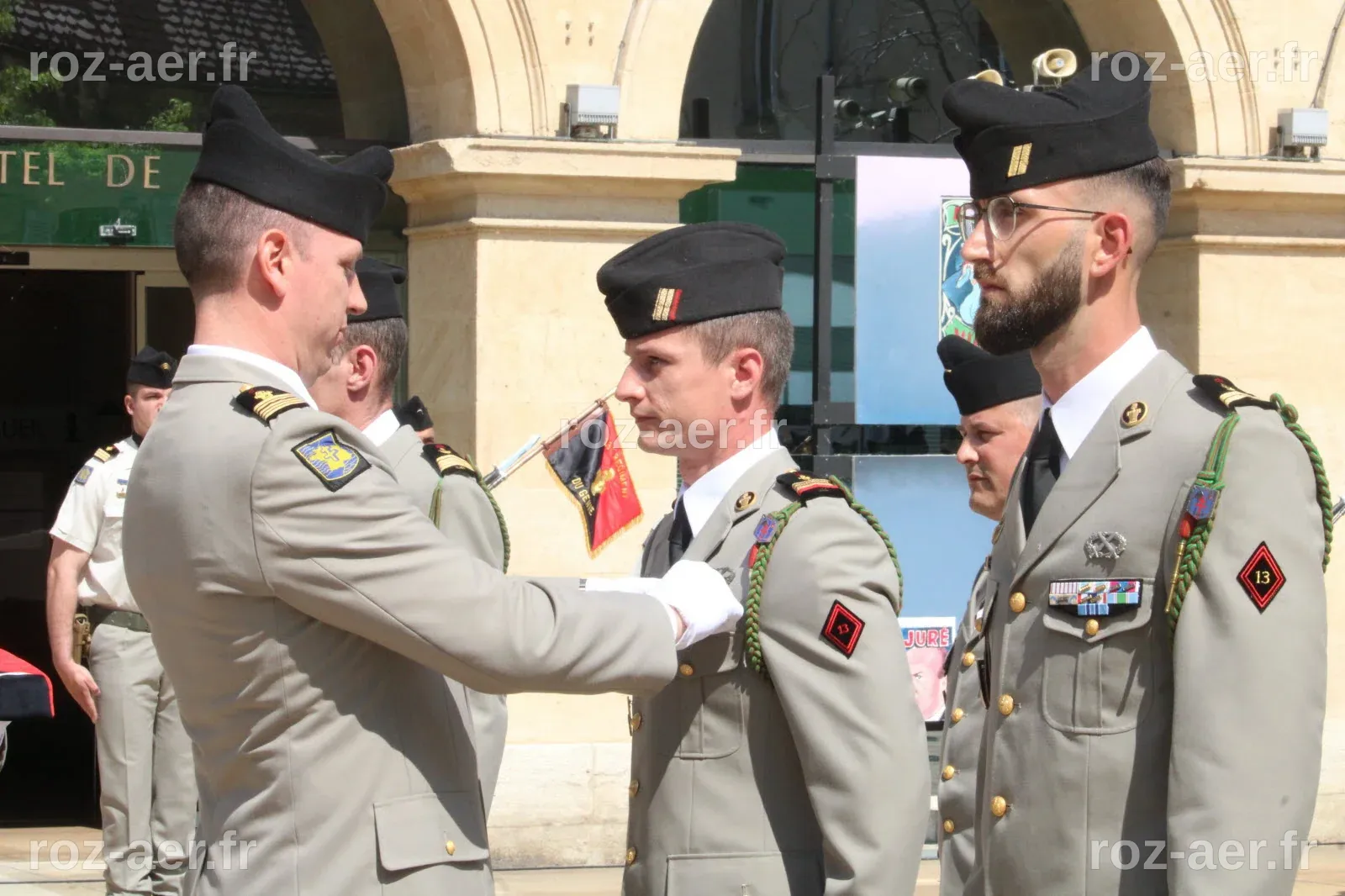 Photos. Pontarlier : passation de commandement pour la 1ère compagnie ...