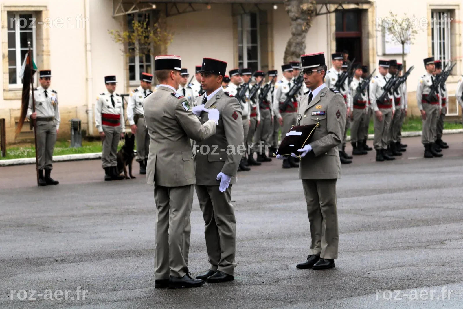 Hommage National au Caporal-Chef Anicet Girardin : Catherine Vautrin salue également l'Adjudant Florian Montorio