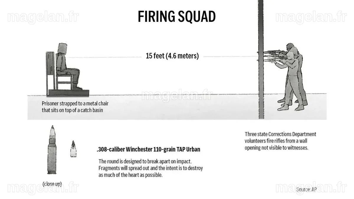 South Carolina convict to be executed by firing squad, first in 15 ...