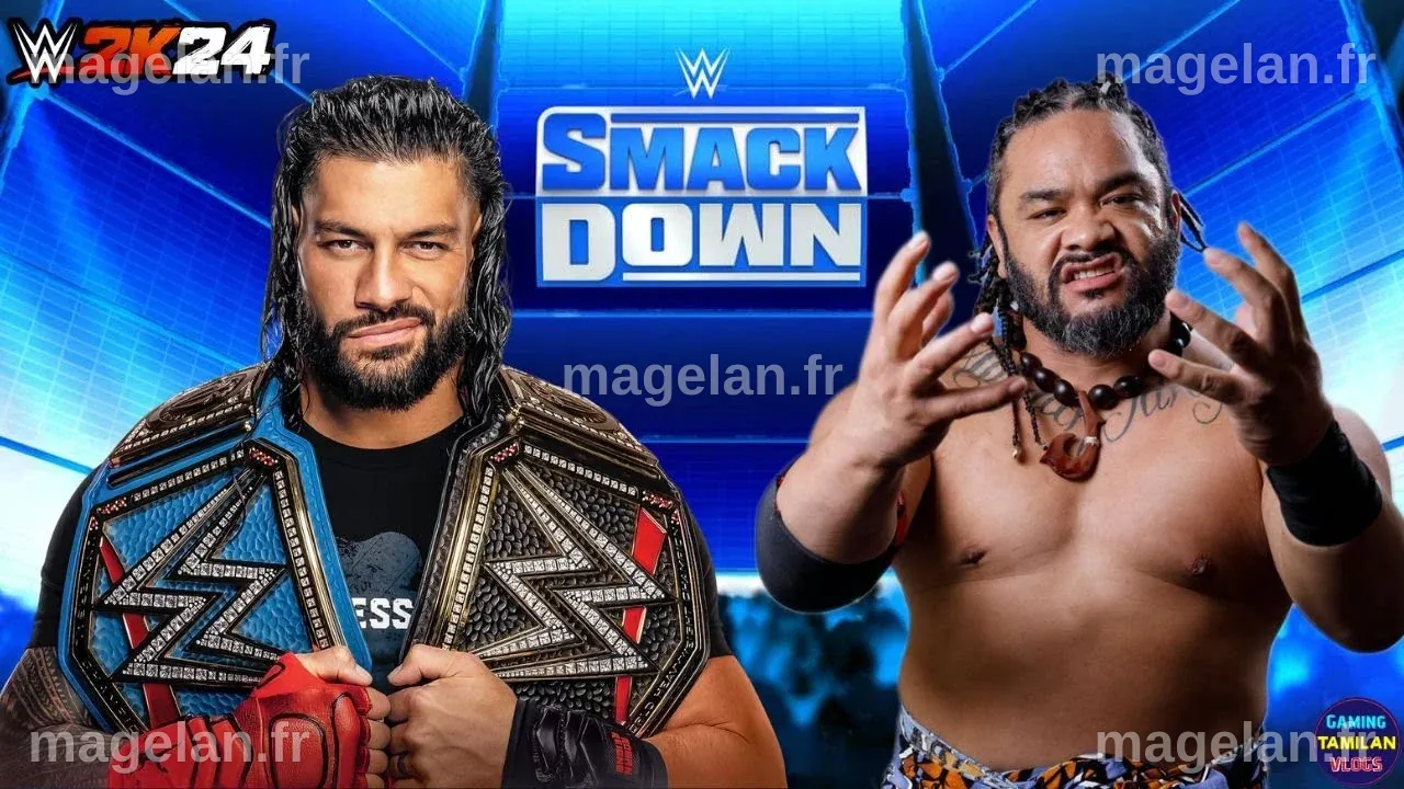 FULL MATCH- ROMAN REIGNS VS JACOB FATUS, : WWE SMACK DOWN 2024 - YouTube