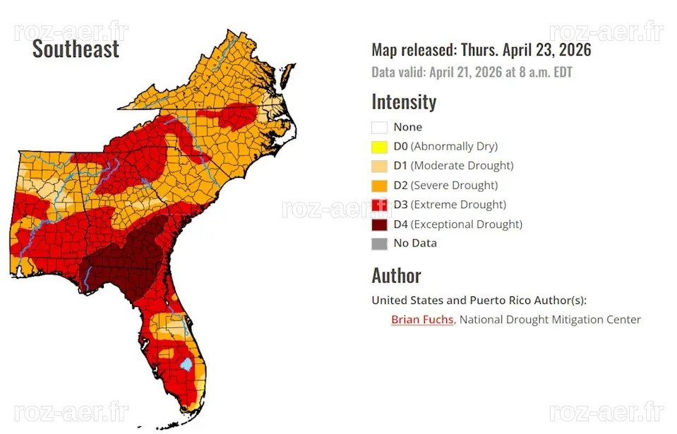 Why the Southeast is burning – extreme drought is only part of the reason