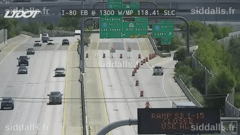 I-80 on-ramp to I-15 closed for maintenance, reopening expected by ...