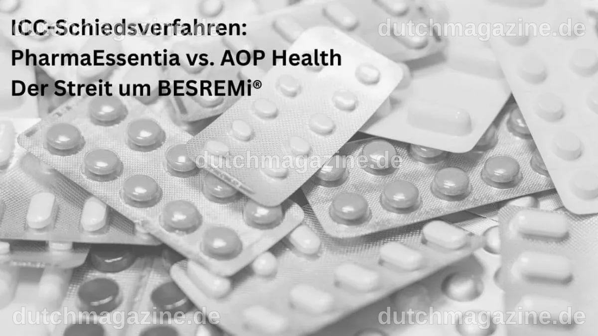 ICC Schiedsverfahren: PharmaEssentia ./. AOP Health