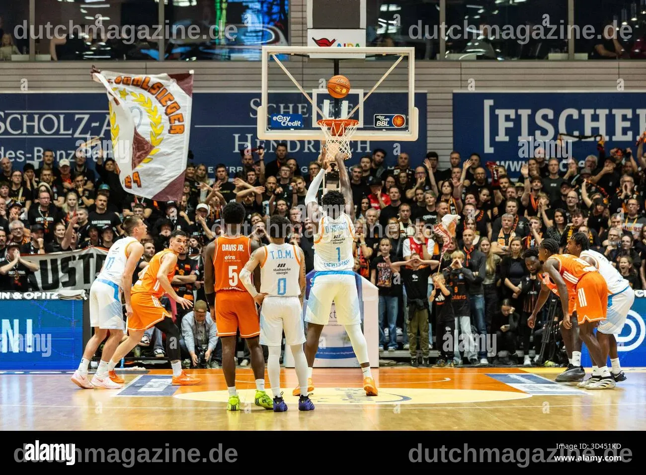 11/08/2025, Sparkassen Arena, Jena, GER, easy-Credit Basketball League ...