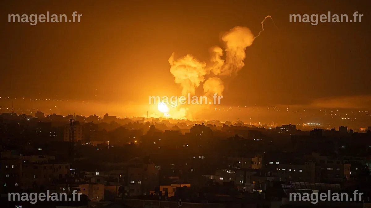 Israel launches rare airstrikes in Lebanon following violence at ...