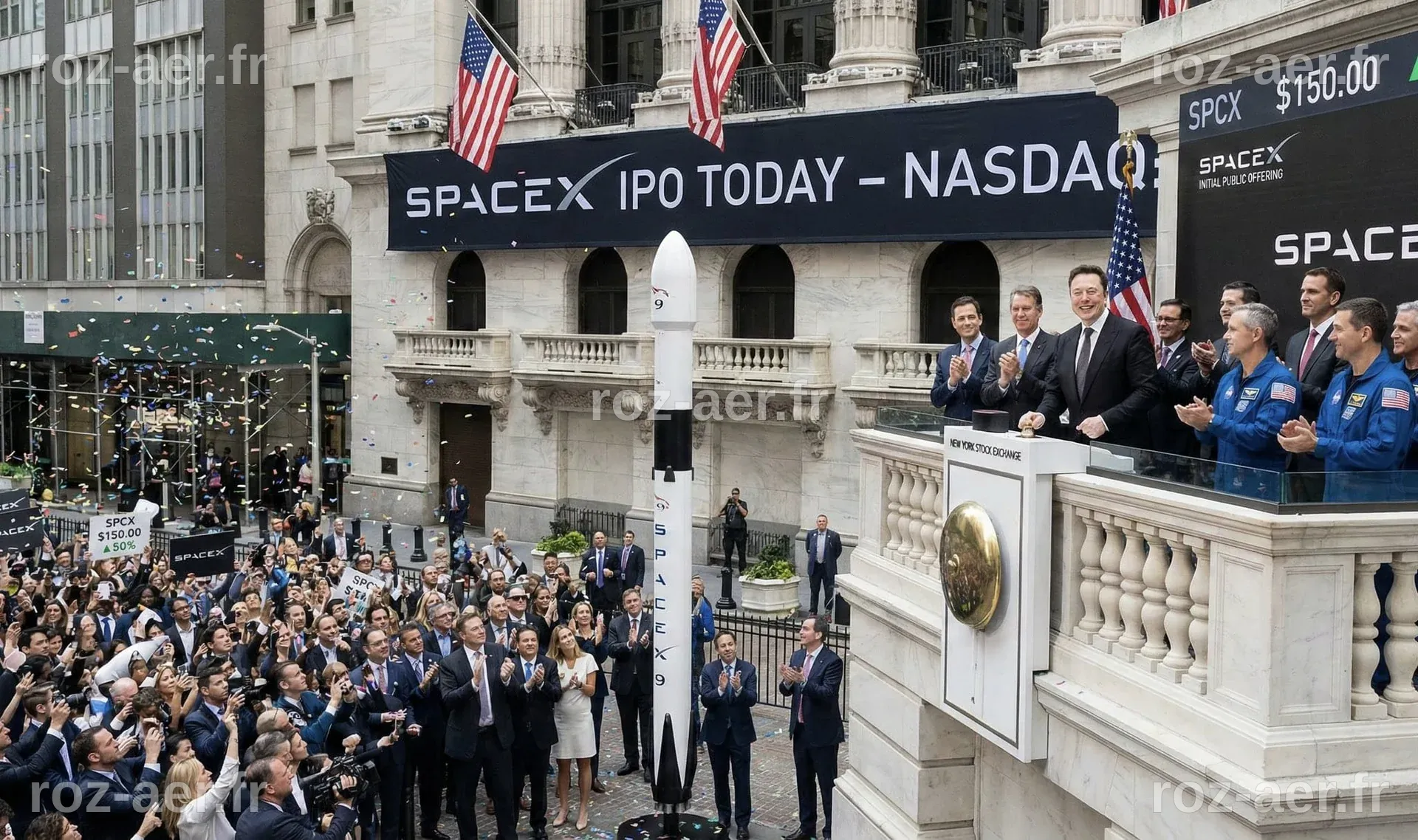 L'IPO de SpaceX est imminente : Une action spatiale s'envole en conséquence