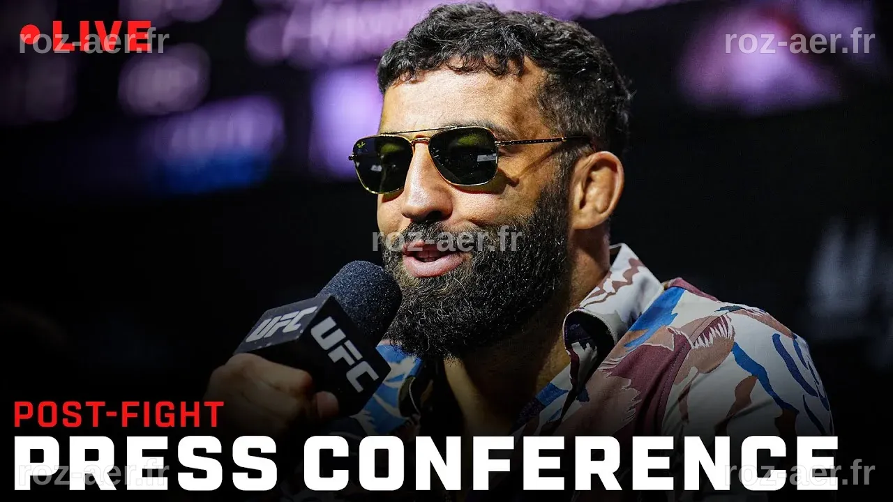 🔴 UFC Vegas 104: Post-Fight Press Conference - YouTube