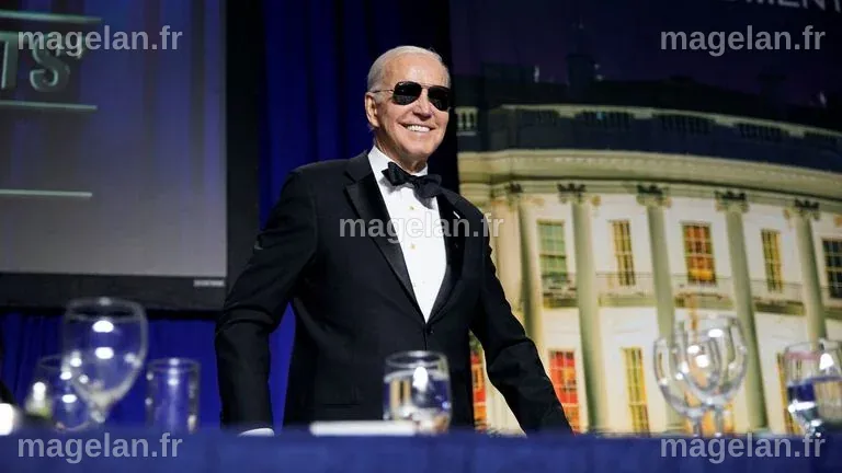 White House Correspondents' dinner: Celebs pack out event as Biden says ...