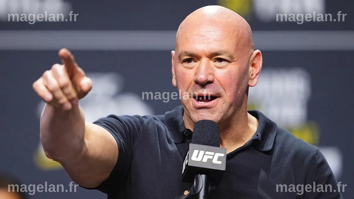UFC President Dana White slams Kamala Harris after Colbert appearance ...