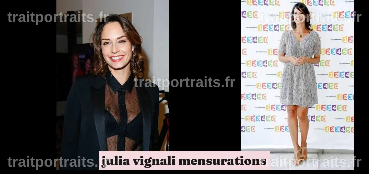 Tout savoir sur Julia Vignali : Taille, Poids et Carrière