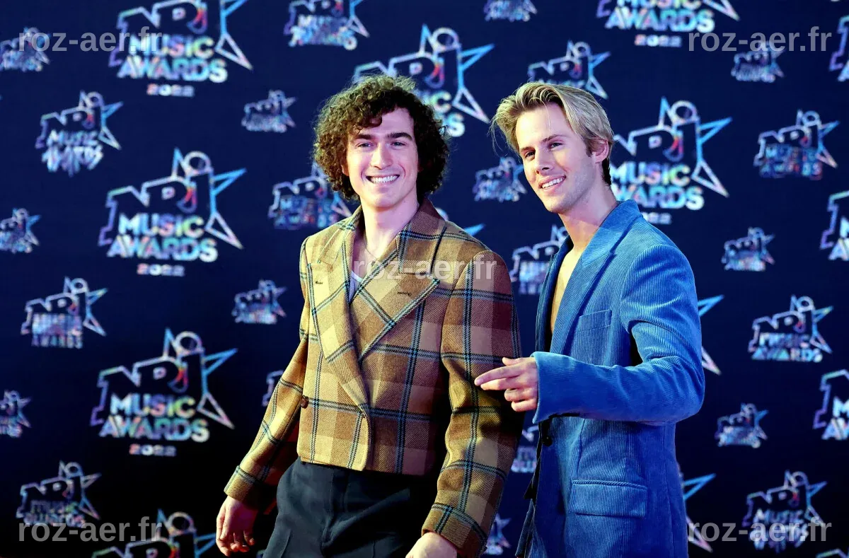 Photo : Ofenbach ( César de Rummel, Dorian Lauduique) au photocall de ...