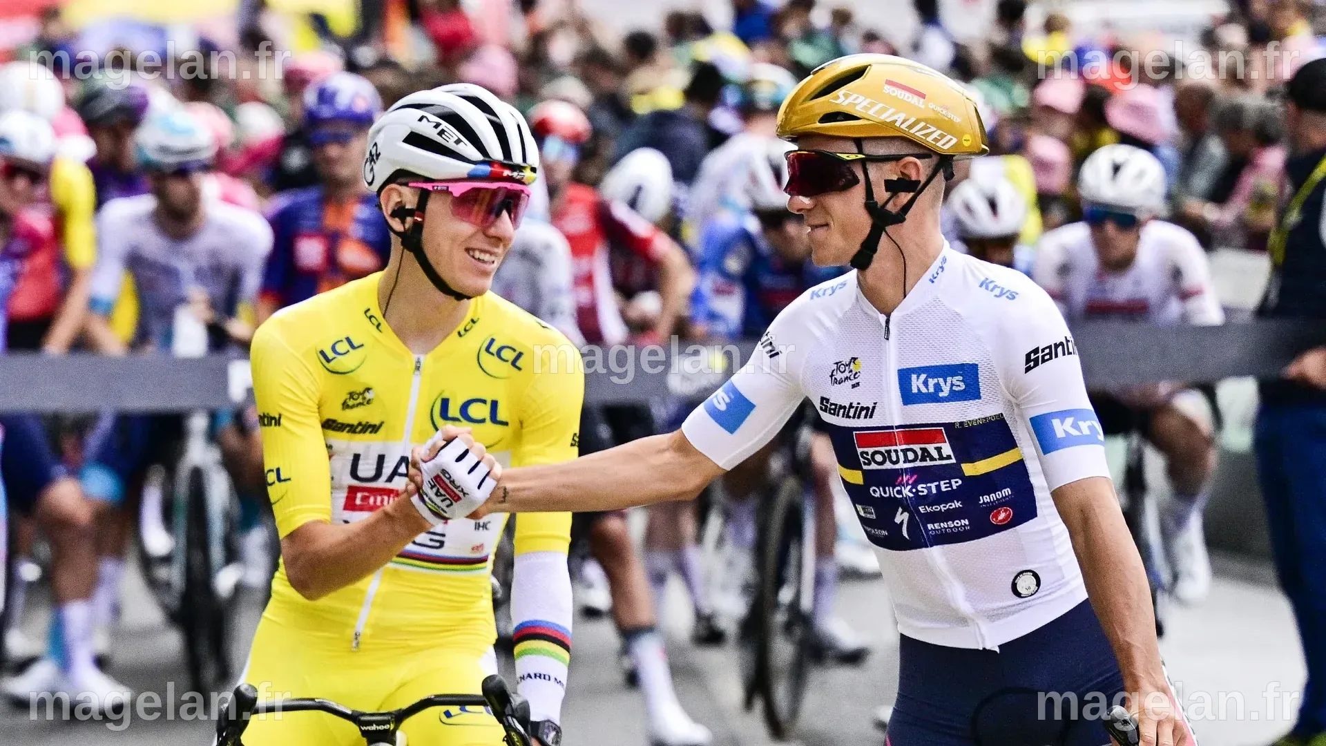World Championships, Tadej Pogacar challenges Remco Evenepoel in time ...