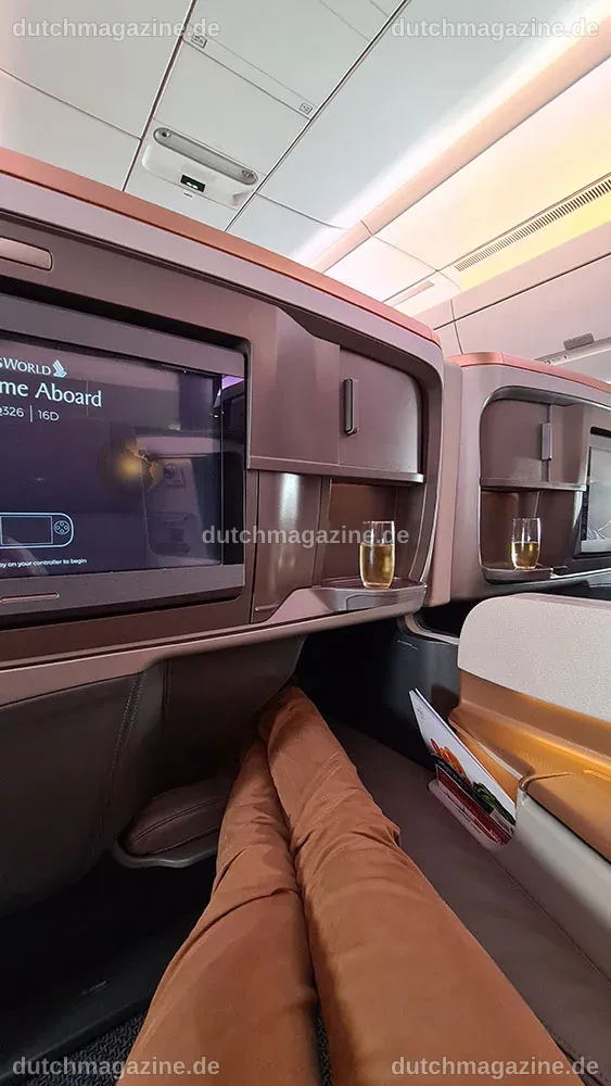 Singapore Airlines Business Class im A350 - Flight Review