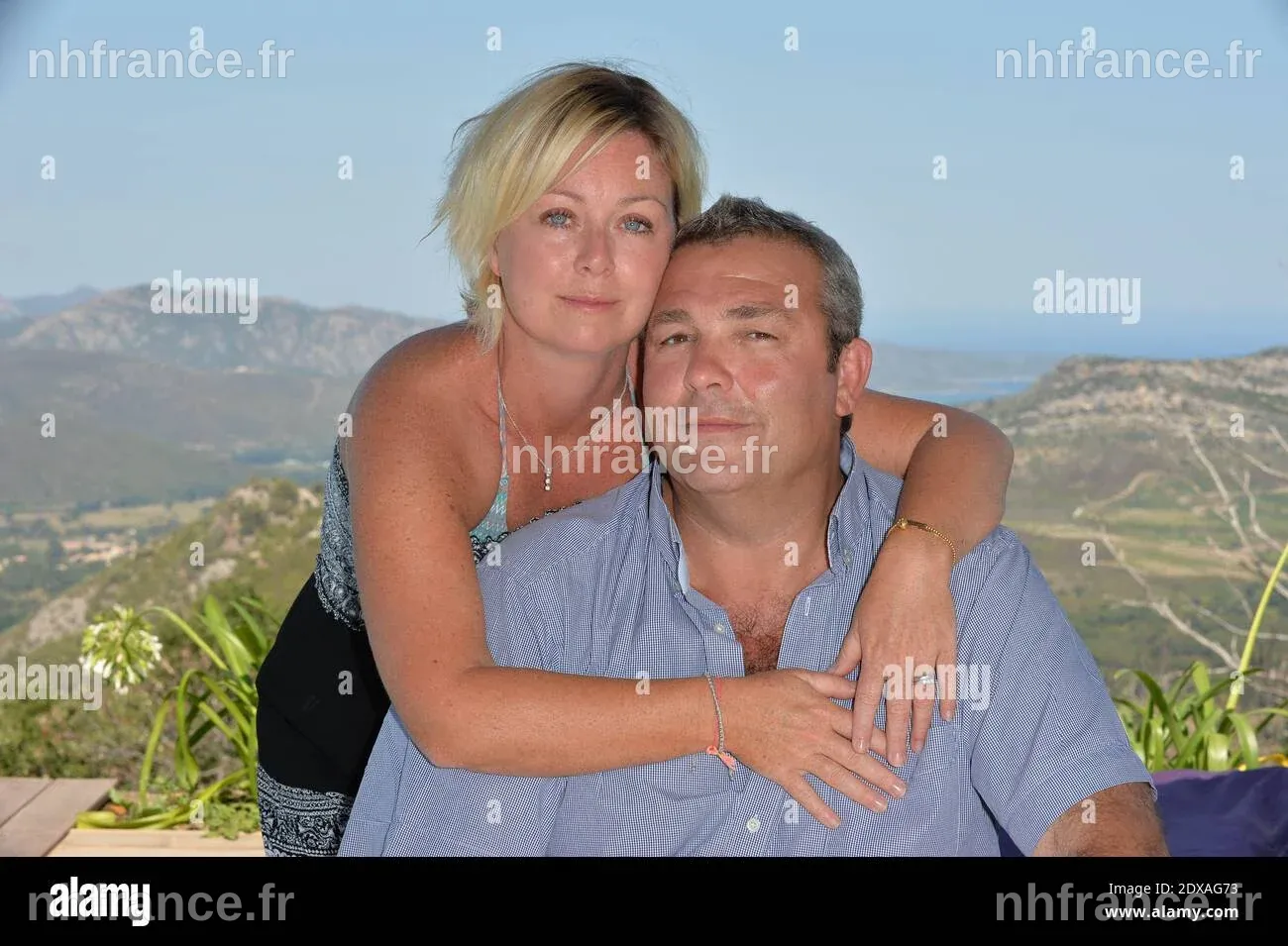 Laurent Gamelon et son épouse