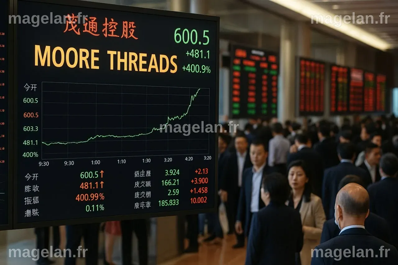Azioni Moore Threads volano in Borsa: +400% in un giorno! La Cina ha ...
