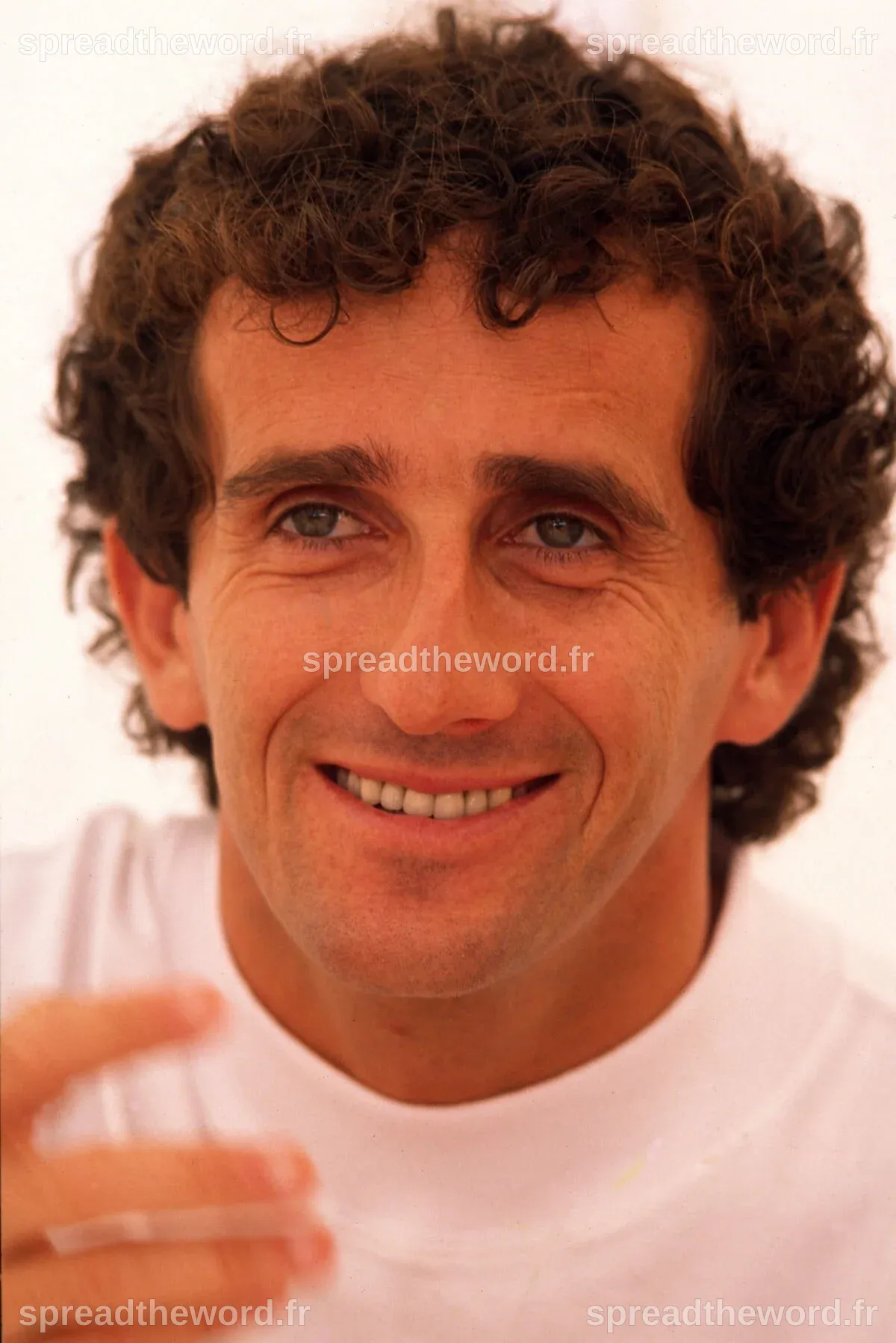 Photo : Alain Prost en 1990. - Purepeople