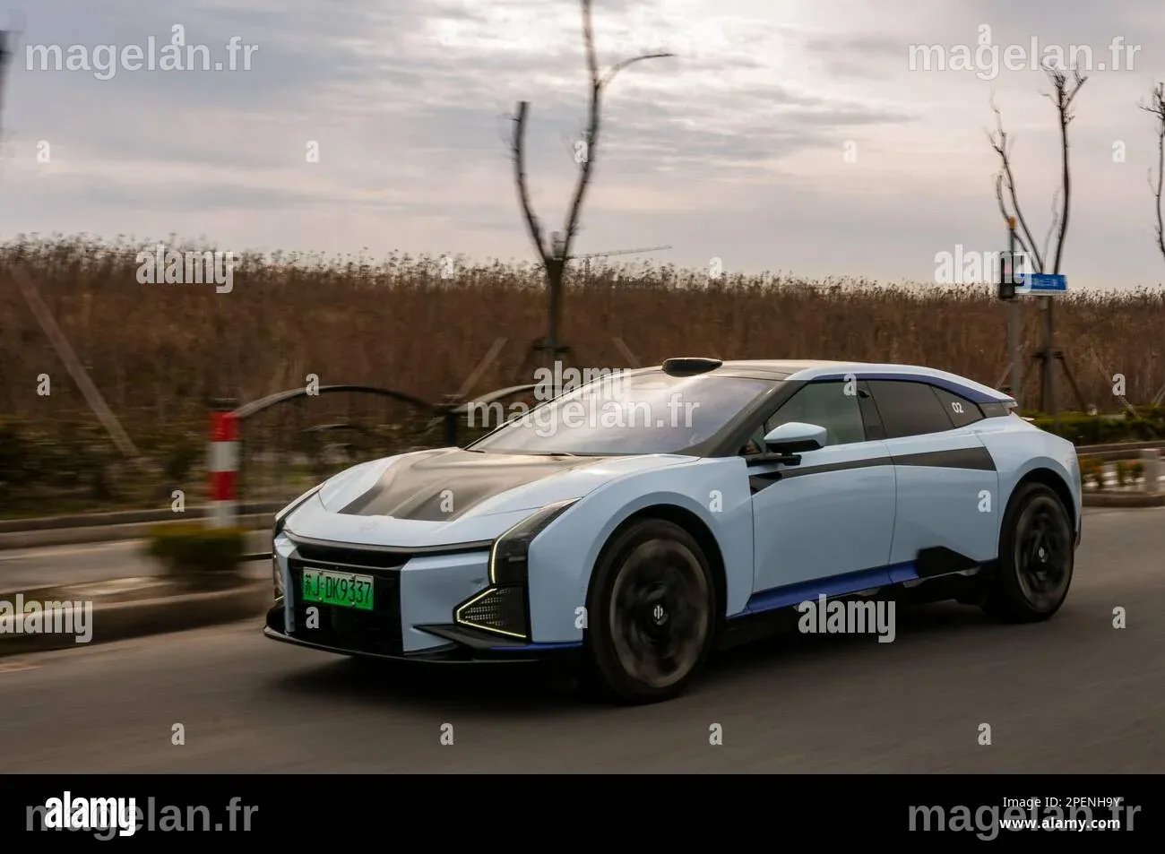 Le HiPhi Z, une voiture électrique GT de la start-up chinoise Human ...