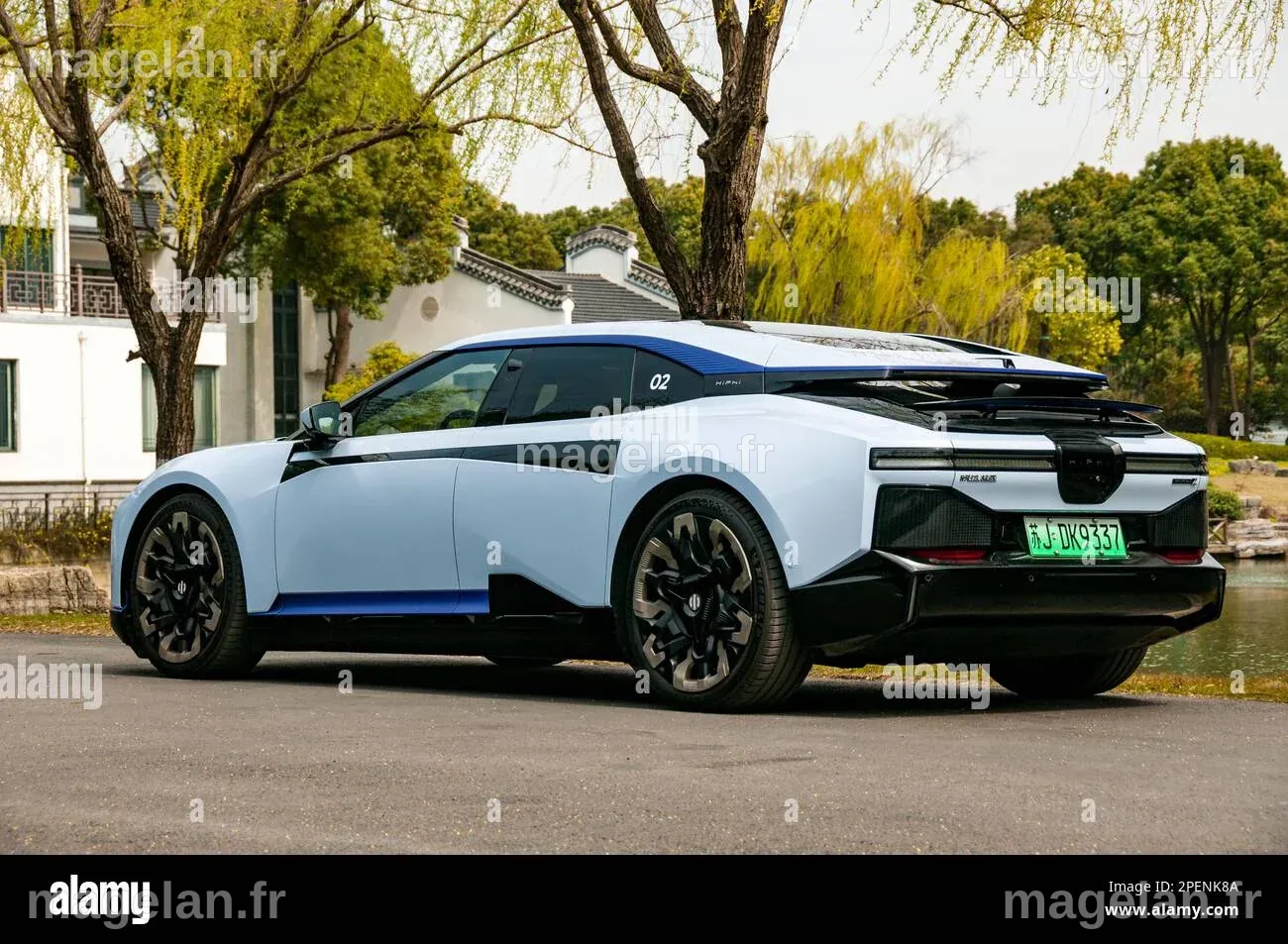 Photos extérieures de la HiPhi Z, une voiture électrique GT de Human ...