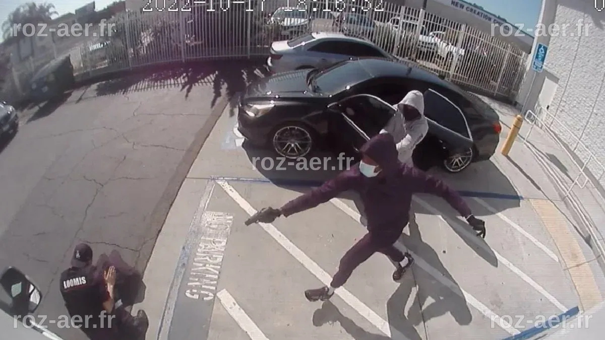 Los Angeles armored vehicle robbery suspects who allegedly ambushed ...