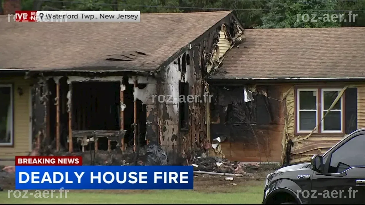 Man killed in Camden County house fire; 5 officers and 2 firefighters ...
