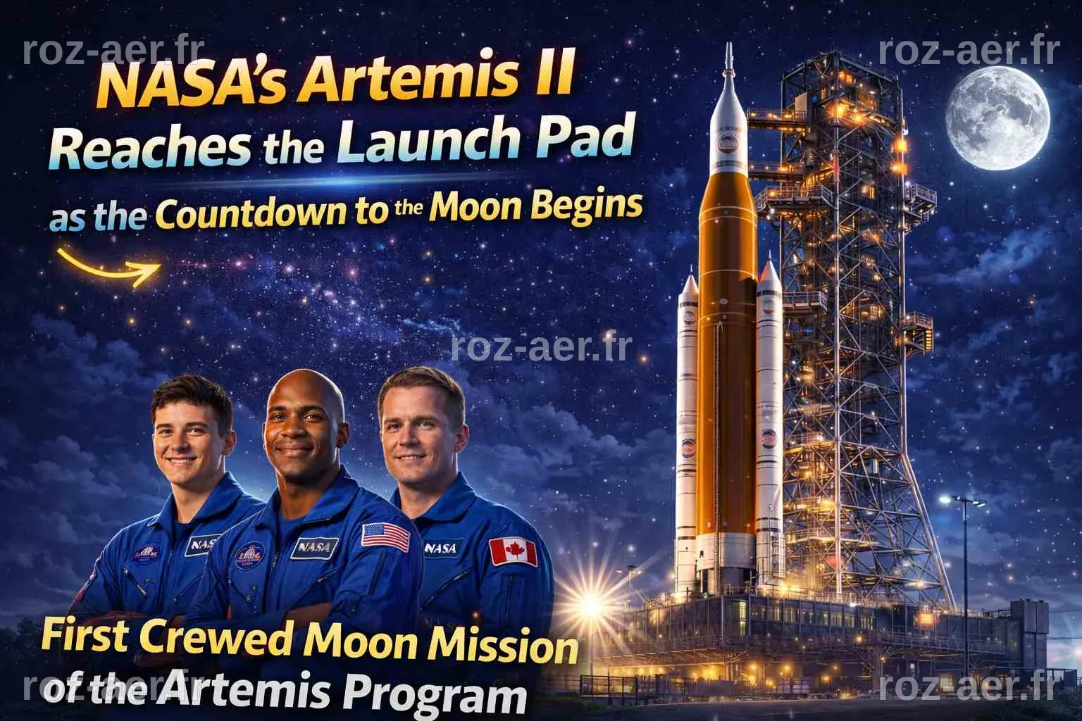 🚀 Countdown to the Moon Begins! NASA’s Artemis II Reaches the Launch ...
