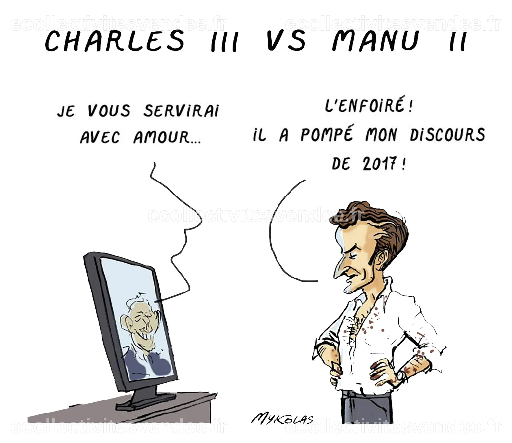 blague Charles III – Page 2 – Blagues et Dessins