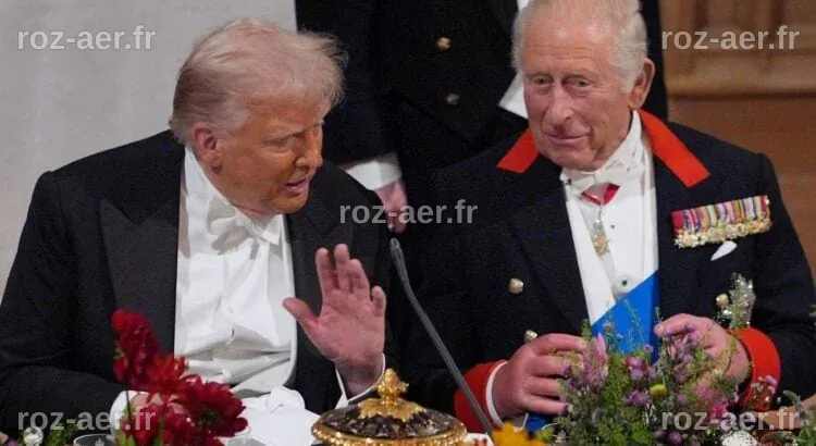 « Sans nous, vous parleriez français » : La blague inattendue de Charles III à Donald Trump lors d'un dîner d'État