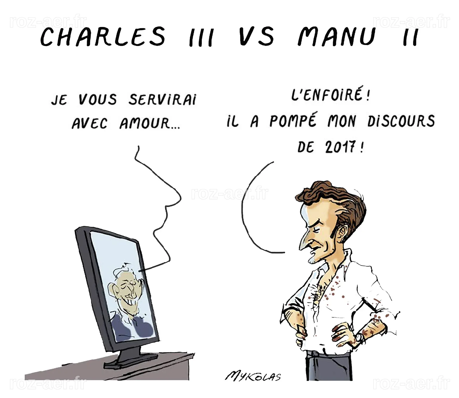blague Charles III – Page 2 – Blagues et Dessins