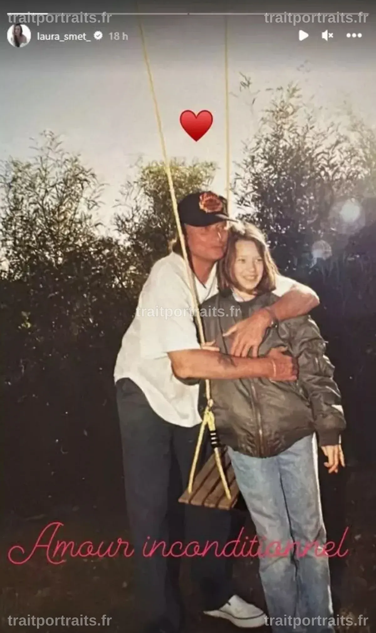 Laura Smet évoque l'amour entre Johnny et Nathalie avec une photo émouvante