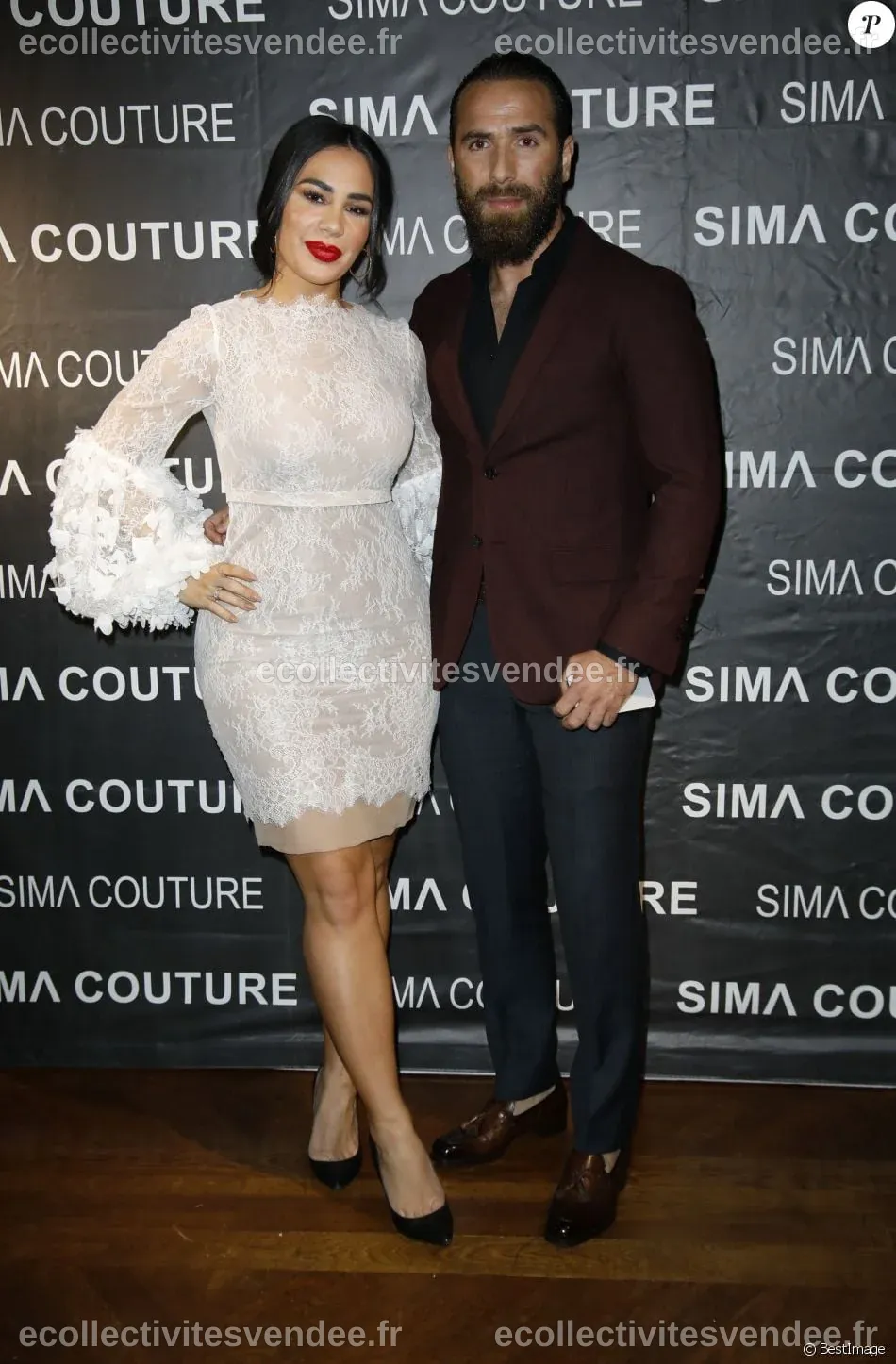 Milla Jasmine : Défilé de mode en amoureux avec son mari - Purepeople