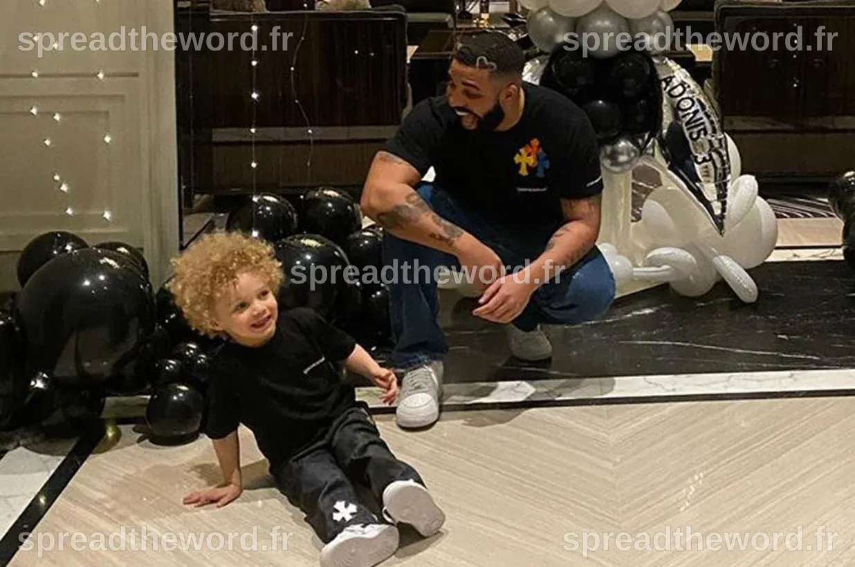 Drake celebrates his son Adonis' third birthday