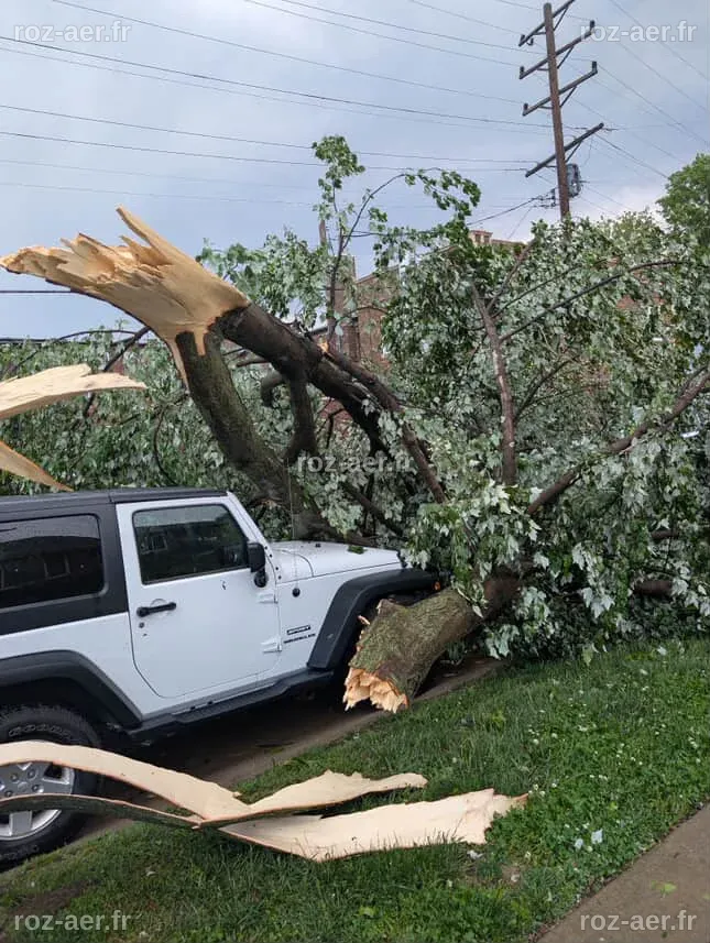 PHOTOS: Storm damage, hail in Missouri after fatal storms