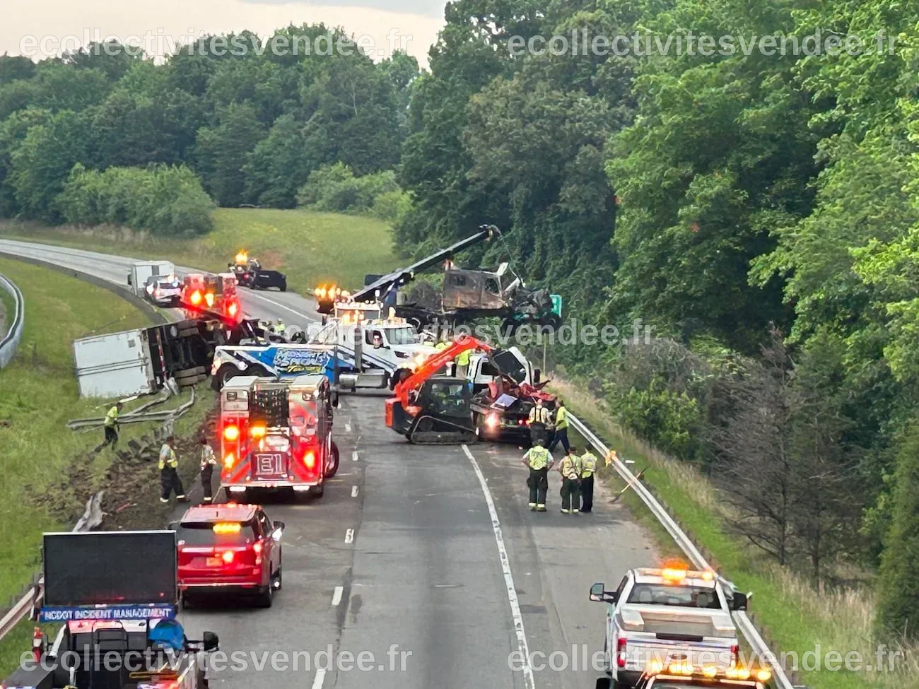 Une femme perd la vie dans un accident de voiture sur l'I-77 dans le comté d'Iredell