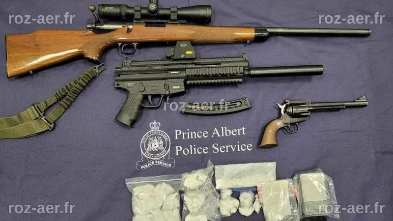 Cinq livres de méthamphétamine, de cocaïne et plusieurs armes saisies lors d'une opération dans un quartier tranquille de Gwinnett