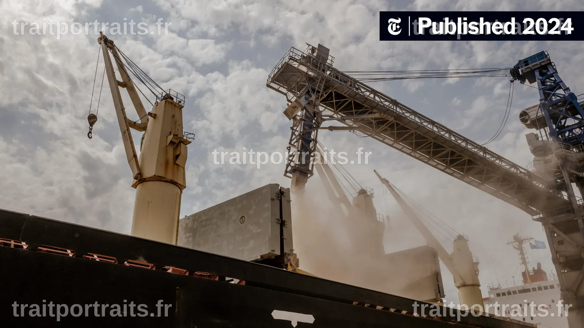 L'Ukraine demande à Israël de saisir un navire transportant du grain 'volé' par la Russie