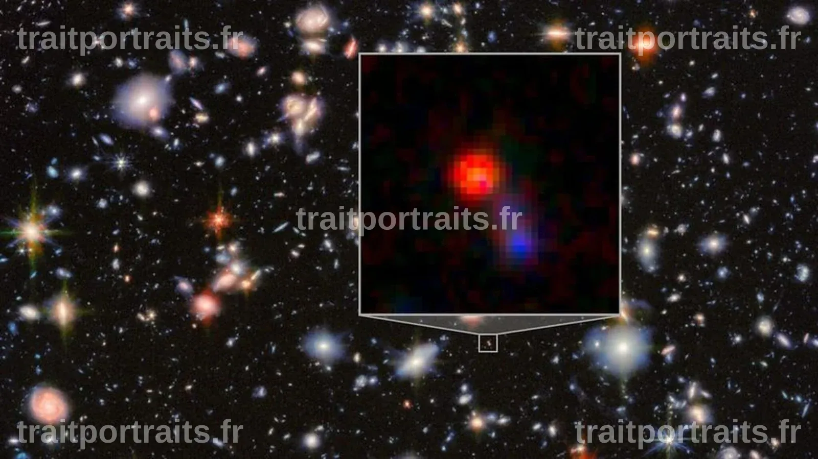 Les mystérieux petits points rouges du télescope spatial James Webb pourraient être des 'étoiles noires', selon des données X