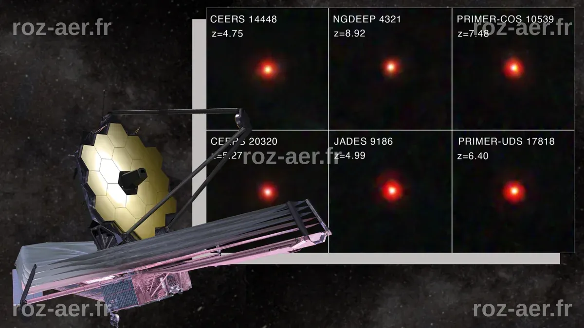 Les mystérieux points rouges du télescope spatial James Webb pourraient être des 'étoiles trous noirs', selon des données X