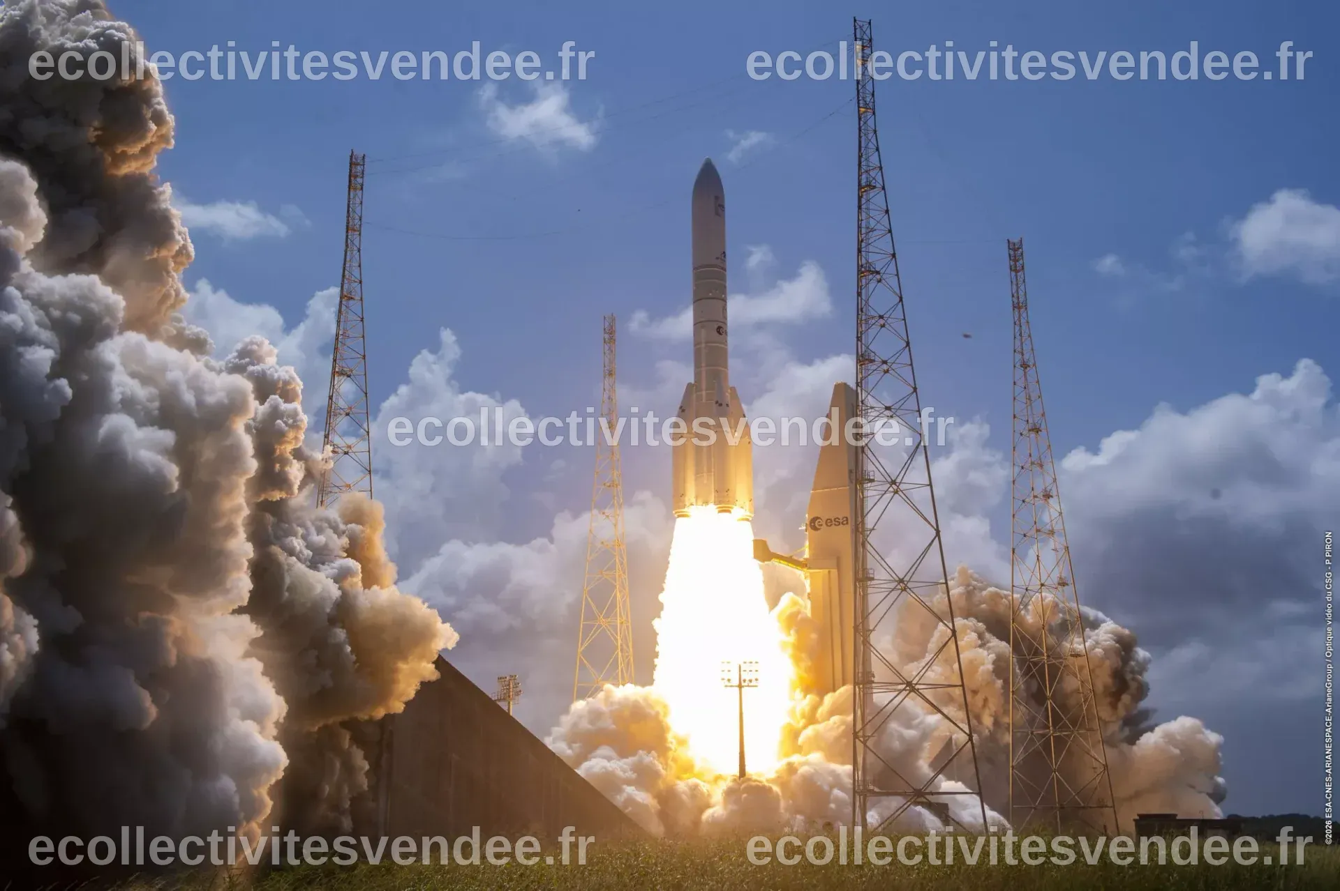 Arianespace lance avec succès 32 satellites Amazon Leo avec la première ...