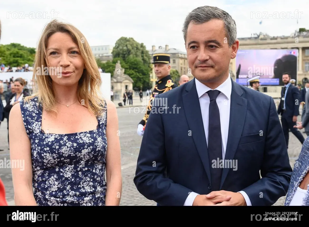 Paris, France. 14th July, 2023. French Interior Minister Gerald ...
