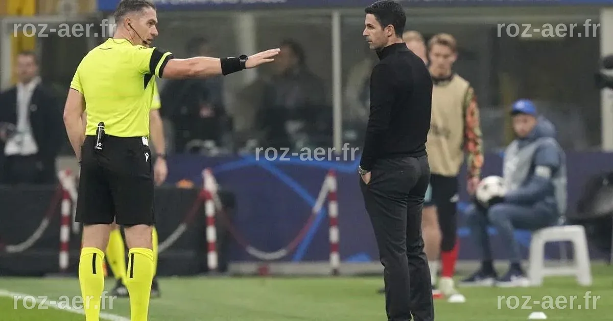 Mikel Arteta furieux après l'annulation du penalty accordé à Eze