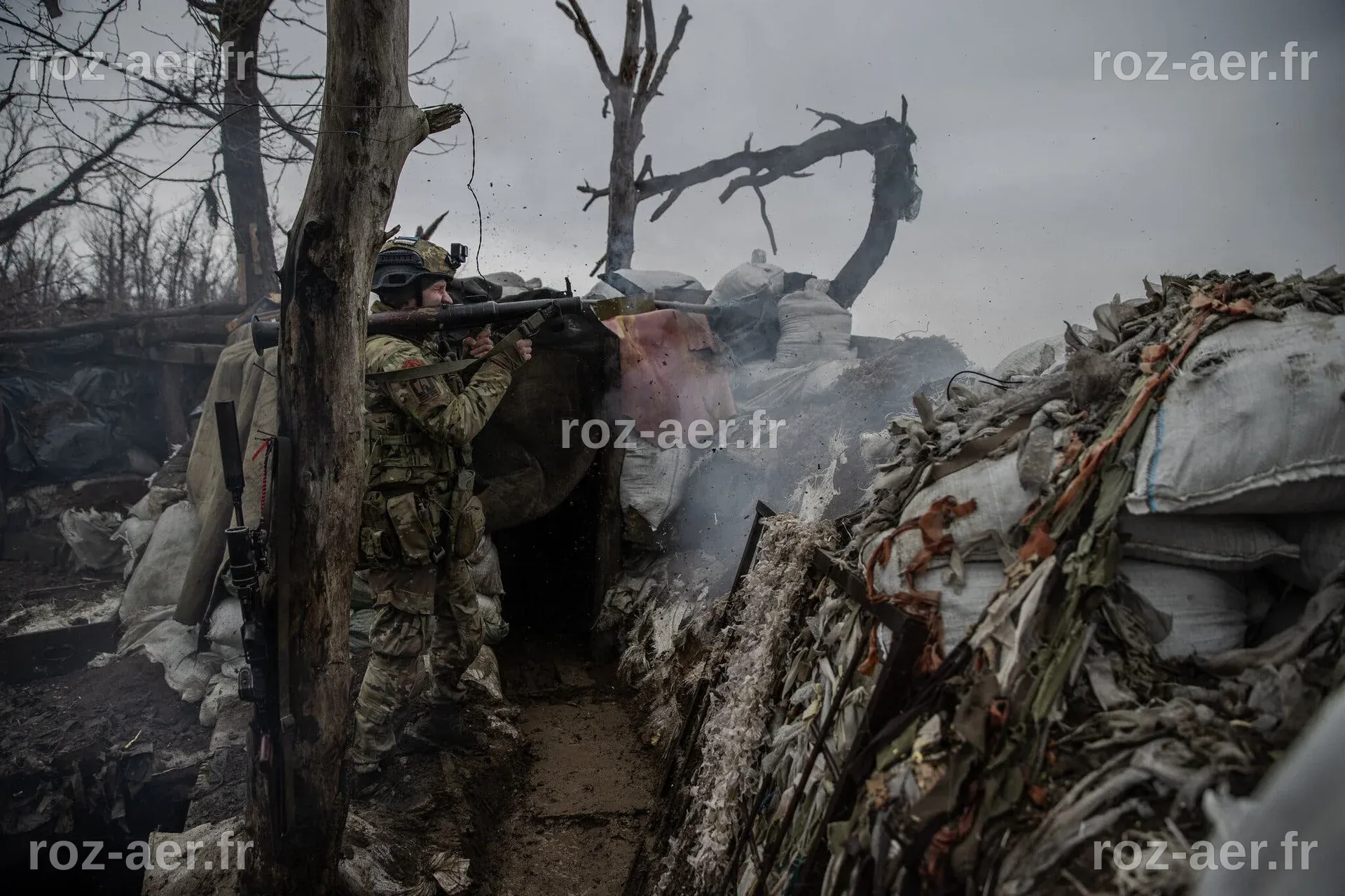 What Trench Warfare on Ukraine’s Front Line Looks Like - The New York Times