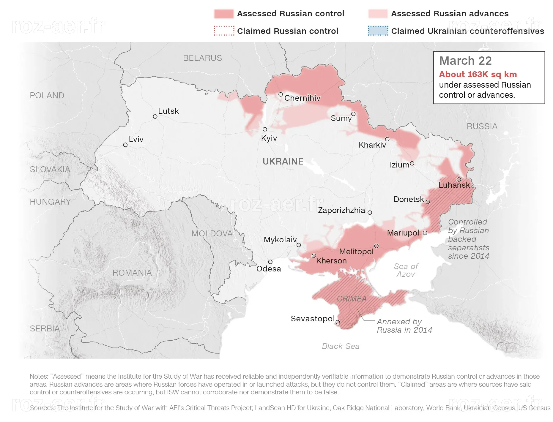 How Russia’s territory control in Ukraine has shifted - CNN