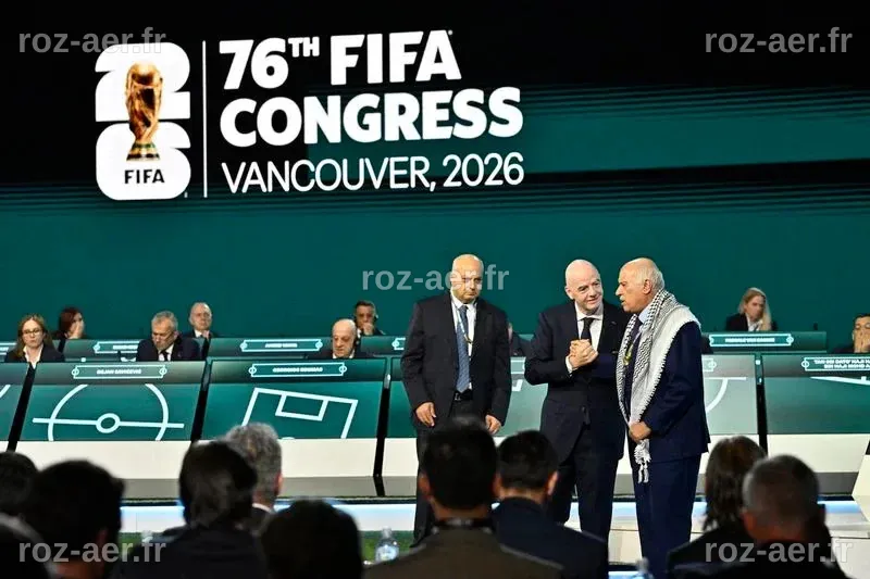 Le président de la Fédération palestinienne de football s'oppose au vice-président israélien lors du Congrès de la FIFA