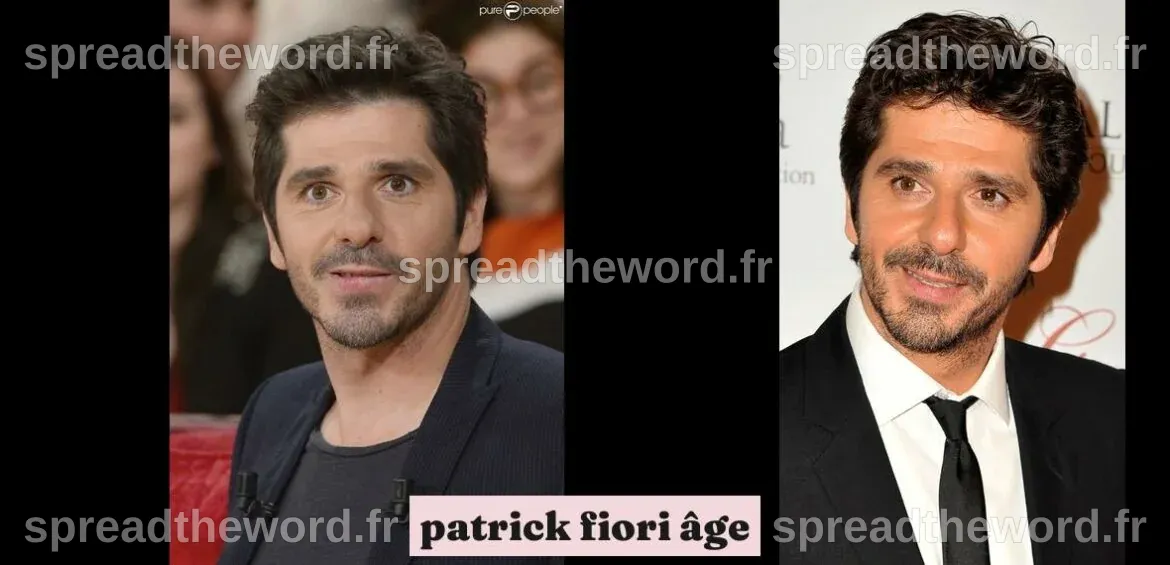 Patrick Fiori âge : 54 ans et un parcours musical fascinant à découvrir ...