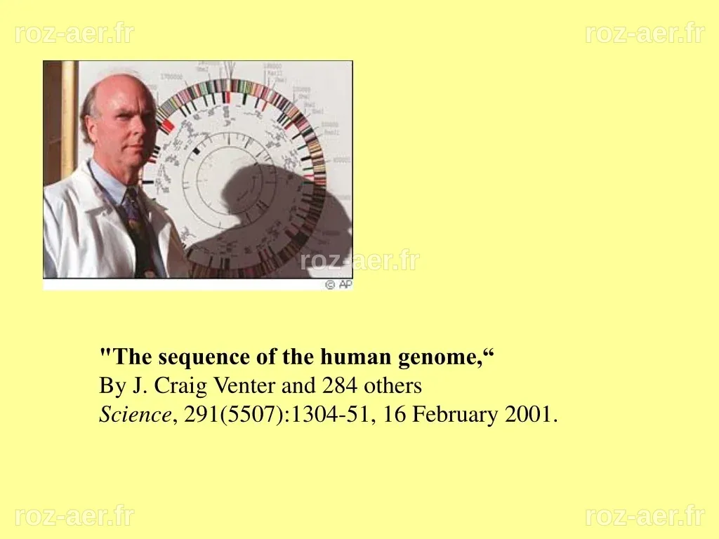 PPT - Human Genome: Journey from Genetics to Genomics PowerPoint ...