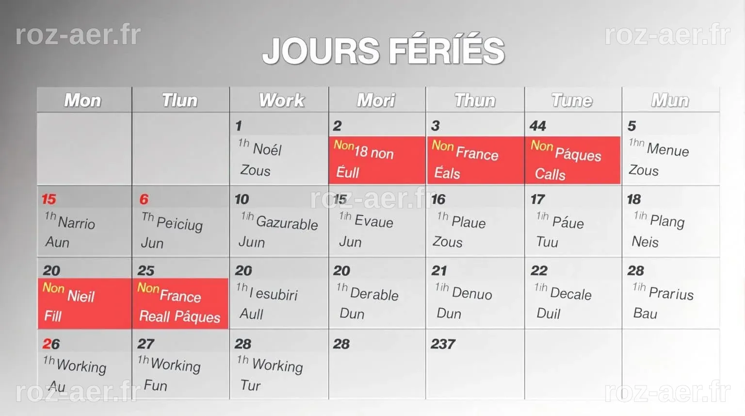 Jours fériés : décryptage des différences entre travaillés, chômés ...