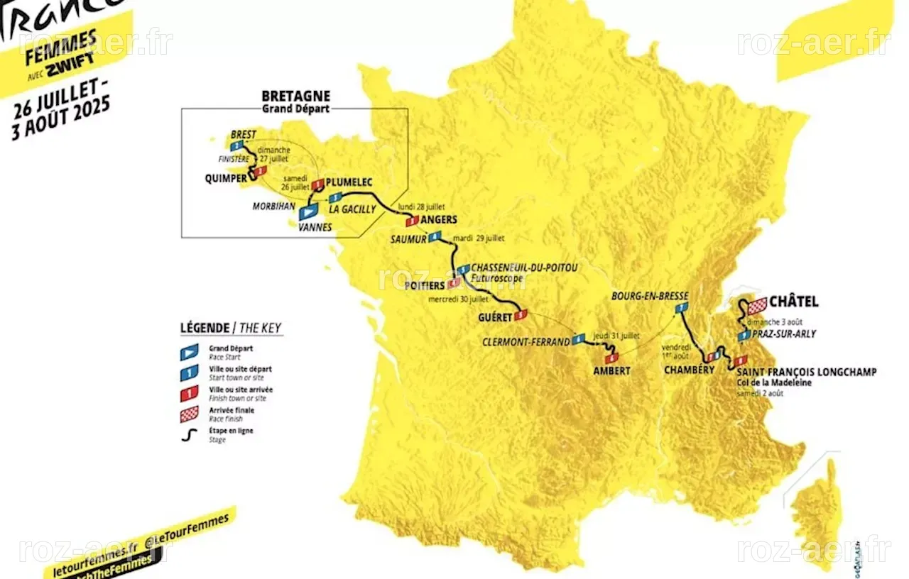 La Vuelta 2025 : Le parcours et le profil de la 3e étape du Tour d ...