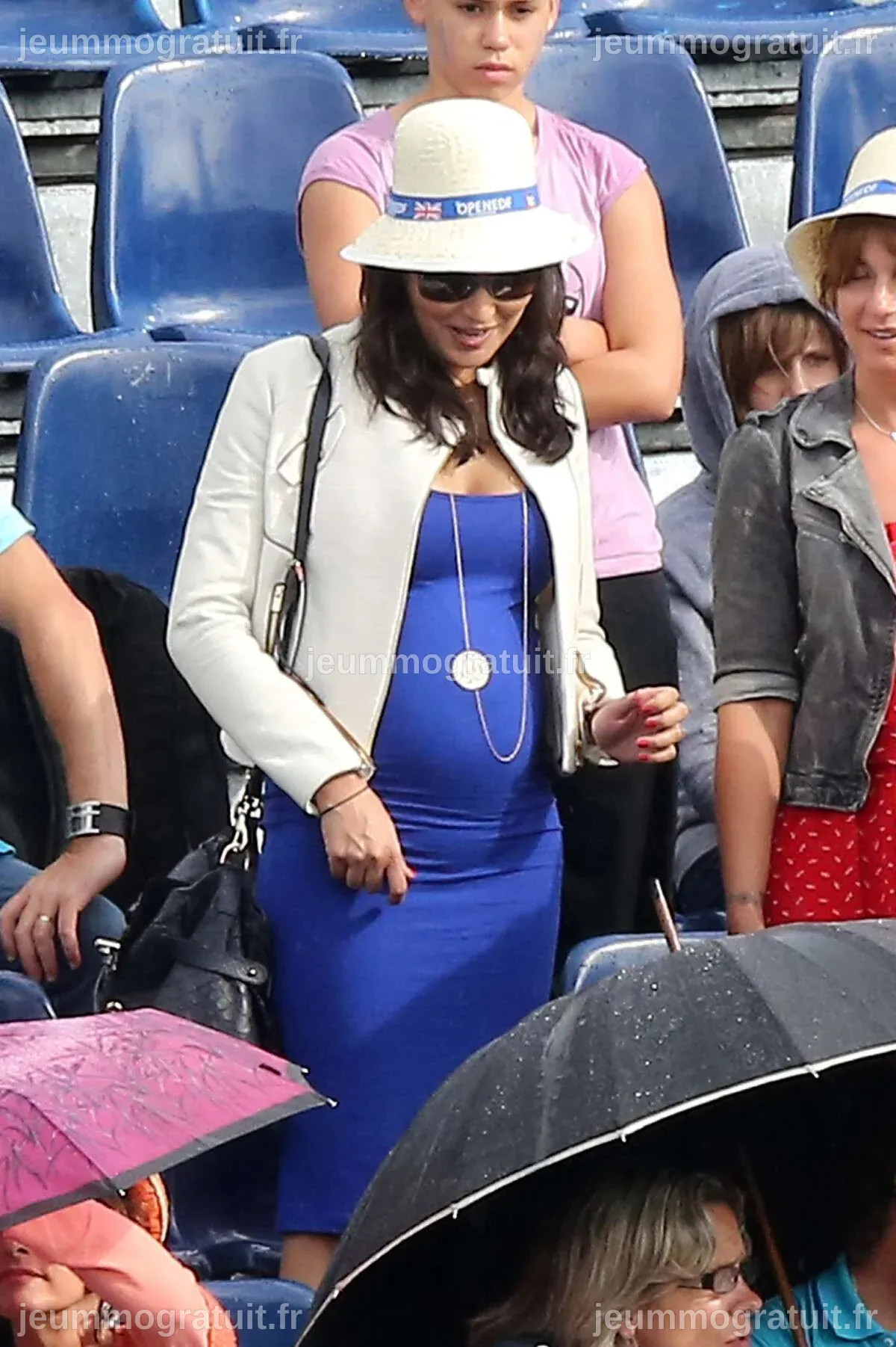 Valérie Bègue enceinte du deuxième