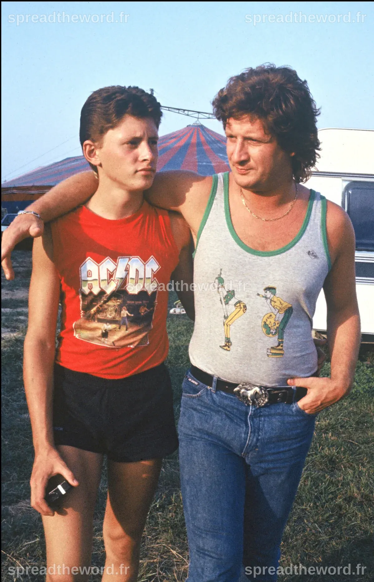 Photo : Patrick Sébastien et son fils Sébastien. - Purepeople